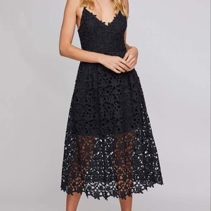ASTR the label Black Lace Dress